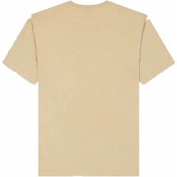 Men’s Short Sleeve T-Shirt Champion Crewneck Beige