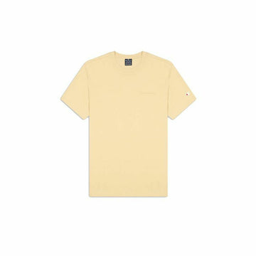 Men’s Short Sleeve T-Shirt Champion Crewneck Beige