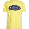 T-shirt à manches courtes homme Champion Crewneck Jaune