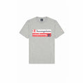 Herren Kurzarm-T-Shirt Champion Crewneck Grau