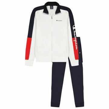 Sportset für Erwachsene Champion Full Zip Suit Weiß