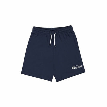 Short de Sport pour Enfants Champion Shorts Bleu foncé