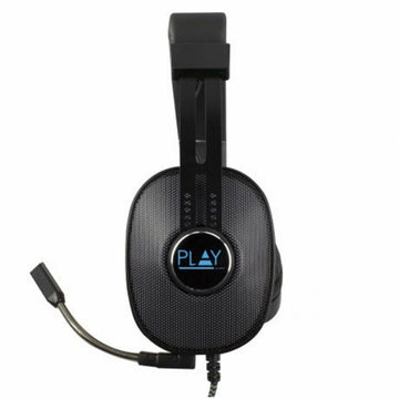 Casques avec Microphone Ewent Play PL3321 Noir