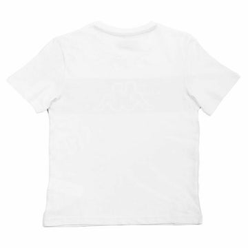 Kurzarm-T-Shirt für Kinder Kappa Skoto K Weiß