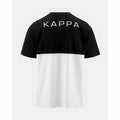 Herren Kurzarm-T-Shirt Kappa Edwin CKD Weiß Schwarz