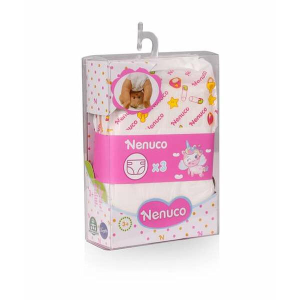 Diapers for Dolls Nenuco 3 Pieces