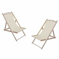 Sun-lounger Italiadoc Beige