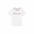 Kurzarm-T-Shirt für Kinder Champion Crewneck Weiß