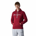 Herren Sweater mit Kapuze Champion Legacy Dunkelrot