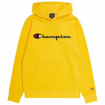 Kinder-Sweatshirt Champion Hooded Gelb