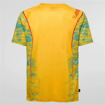 Short-sleeve Sports T-shirt La Sportiva Pacer  Yellow