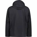 Sportjackefür Herren Campagnolo 3 in 1 Mit Kapuze Schwarz