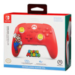 Drahtloser Gaming Controller Powera MARIO Rot Nintendo Switch