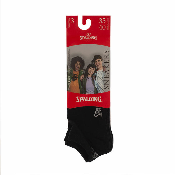 Chaussettes de Sport Sneakers Spalding C34033 Noir