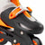 Rollers en ligne Moltó Orange Réglable 35-38