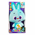 Peluche sonore Moltó Gusy luz Baby Bunny Turquoise 7,5 cm