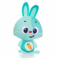 Soft toy with sounds Moltó Gusy luz Baby Bunny Turquoise 7,5 cm