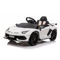 Macchina Elettrica per Bambini Injusa Aventador Svj Bianco 12 V