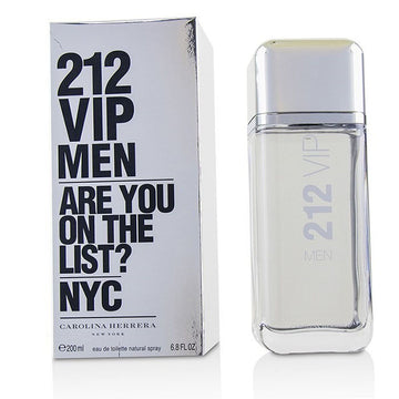 Parfum Homme Carolina Herrera 212 Vip Men EDT 200 ml