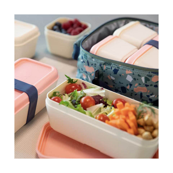 Square Lunch Box with Lid Milan 330 ml