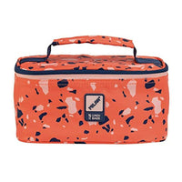 Cool Bag Milan Terrazzo II Small 1,5 L Sandwich Box Orange Recycled Polyester 22 x 12,5 x 12 cm