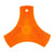 Cutting board BRA A191000 Orange Silicone (2 Units)