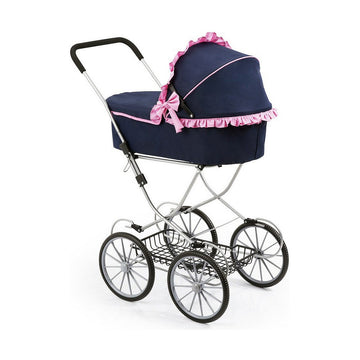 Voziček za punčke Reig Dolls Pram Mornarsko modra 64 cm