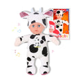 Bébé poupée Reig Jouet Peluche Vache 25 cm