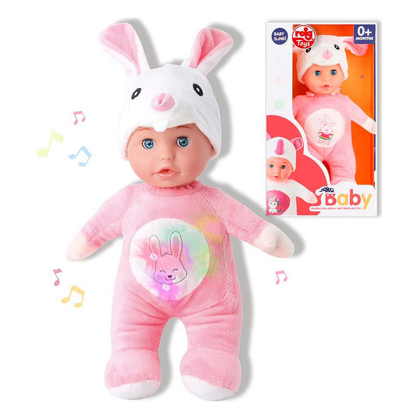 Lutka dojenček Reig 30 cm Zajec Plišasta igrača Roza (30 cm)