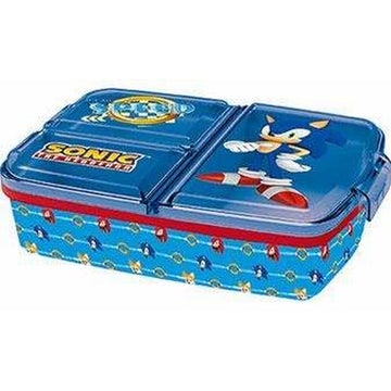 Lunchbox mit Fächern Sonic    Polypropylen