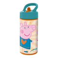 Wasserflasche Peppa Pig Having fun Rosa