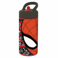 Wasserflasche Spider-Man Great power Blau Rot 410 ml