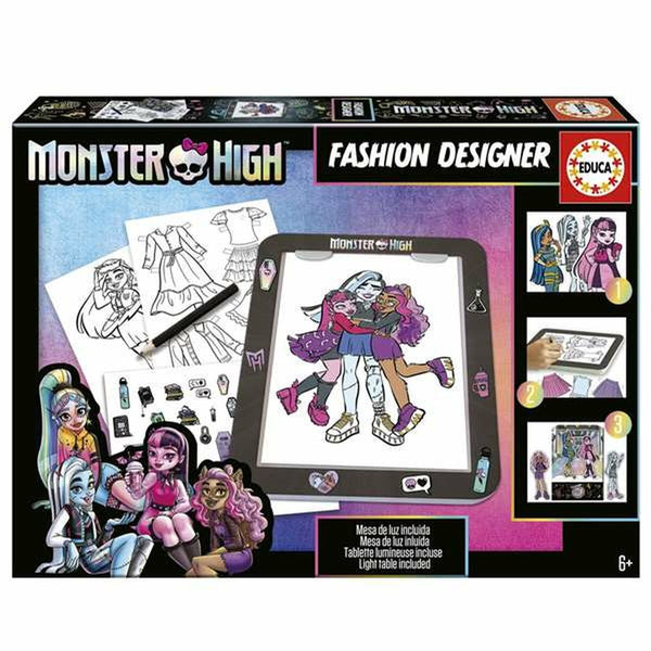 Bastelspiel Educa Monster High Fashion Designer