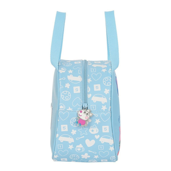 Thermal Lunchbox Peppa Pig Baby Blue 19 x 22 x 14 cm