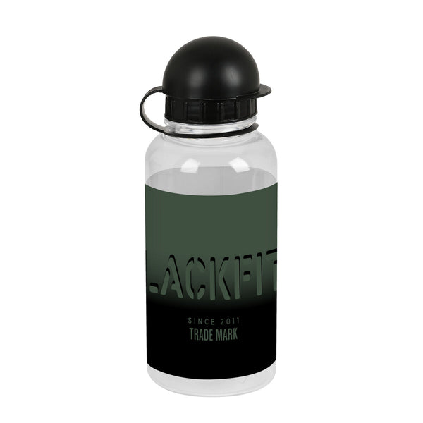 Bouteille d'eau BlackFit8 Gradient Noir Vert militaire PVC (500 ml)
