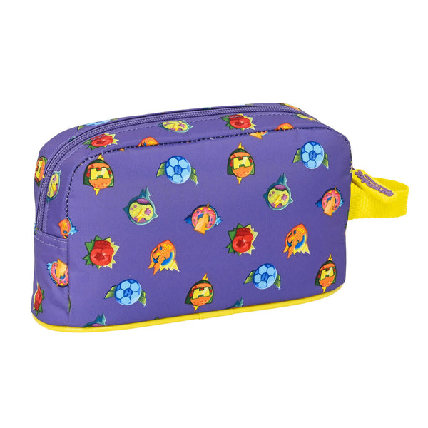 Thermal Lunchbox SuperThings Guardians of Kazoom Purple Yellow (21.5 x 12 x 6.5 cm)