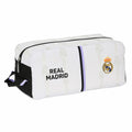 Schuhtasche für die Reise Real Madrid C.F. Schwarz Weiß (34 x 15 x 18 cm)