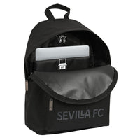 Laptoptasche Sevilla Fútbol Club Teen Schwarz (31 x 41 x 16 cm)