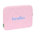 Laptop Cover Benetton Pink Pink (34 x 25 x 2 cm)