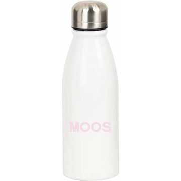 Water bottle Moos Butterflies White 500 ml