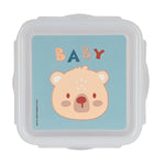Boîte à lunch Safta Baby bear 13 x 7.5 x 13 cm Bleu