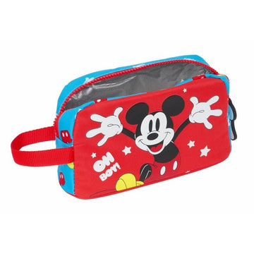 Thermal Breakfast Holder Mickey Mouse Fantastic Blue Red 21,5 x 12 x 6,5 cm