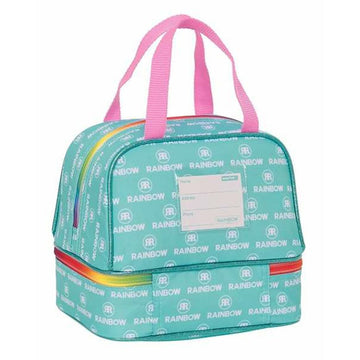 Sac glacière goûter Rainbow High Paradise Turquoise 20 x 20 x 15 cm