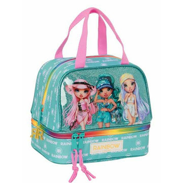 Thermal Lunchbox Rainbow High Paradise Turquoise 20 x 20 x 15 cm