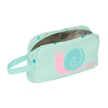 Thermal Lunchbox Safta Snail Turquoise 21.5 x 12 x 6.5 cm