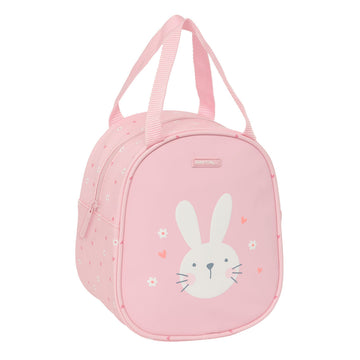 Thermal Lunchbox Safta Rabbit Pink 19 x 22 x 14 cm