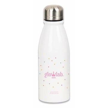 Bouteille d'eau Glowlab Kids Sweet home Blanc 500 ml