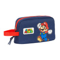 Thermischer Frühstücksträger Super Mario World Marineblau 21,5 x 12 x 6,5 cm