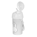 Flasche mit Deckel und Strohhalm Miffy Niebla Grau PVC 500 ml