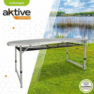 Folding Table Aktive 149 x 80 x 59 cm Camping